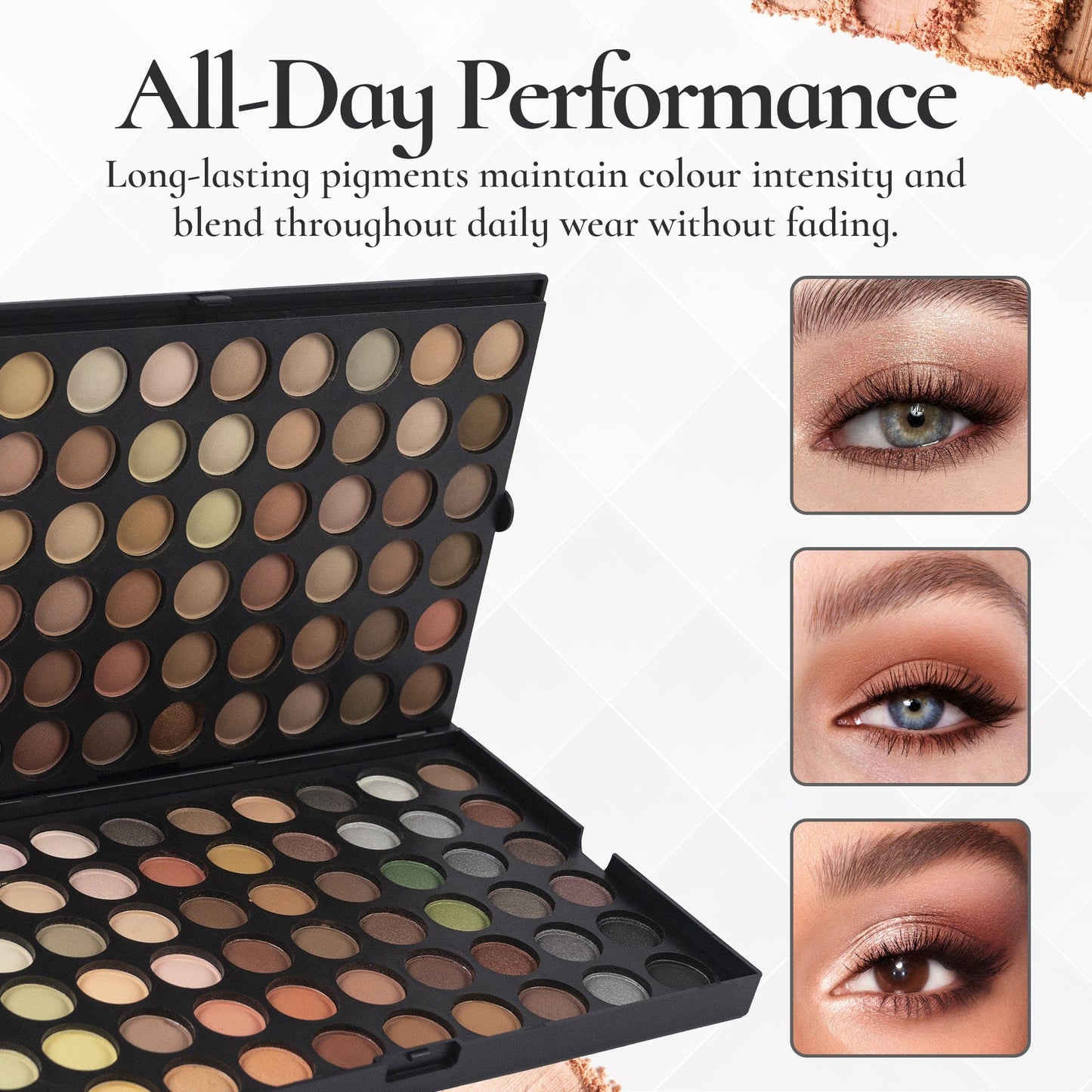 Nude Eyeshadow Palette - Natural LaRoc 120 Colour