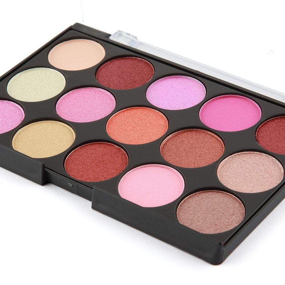 Glitter Eyeshadow Palette - LaRoc 15 Colour - Shimmer