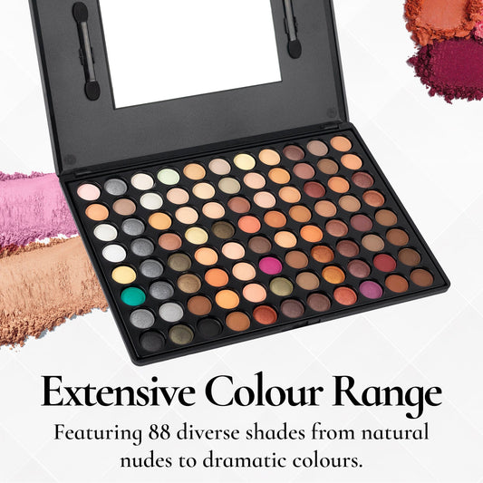 88 COLOUR EYESHADOW PALETTE - NATURAL