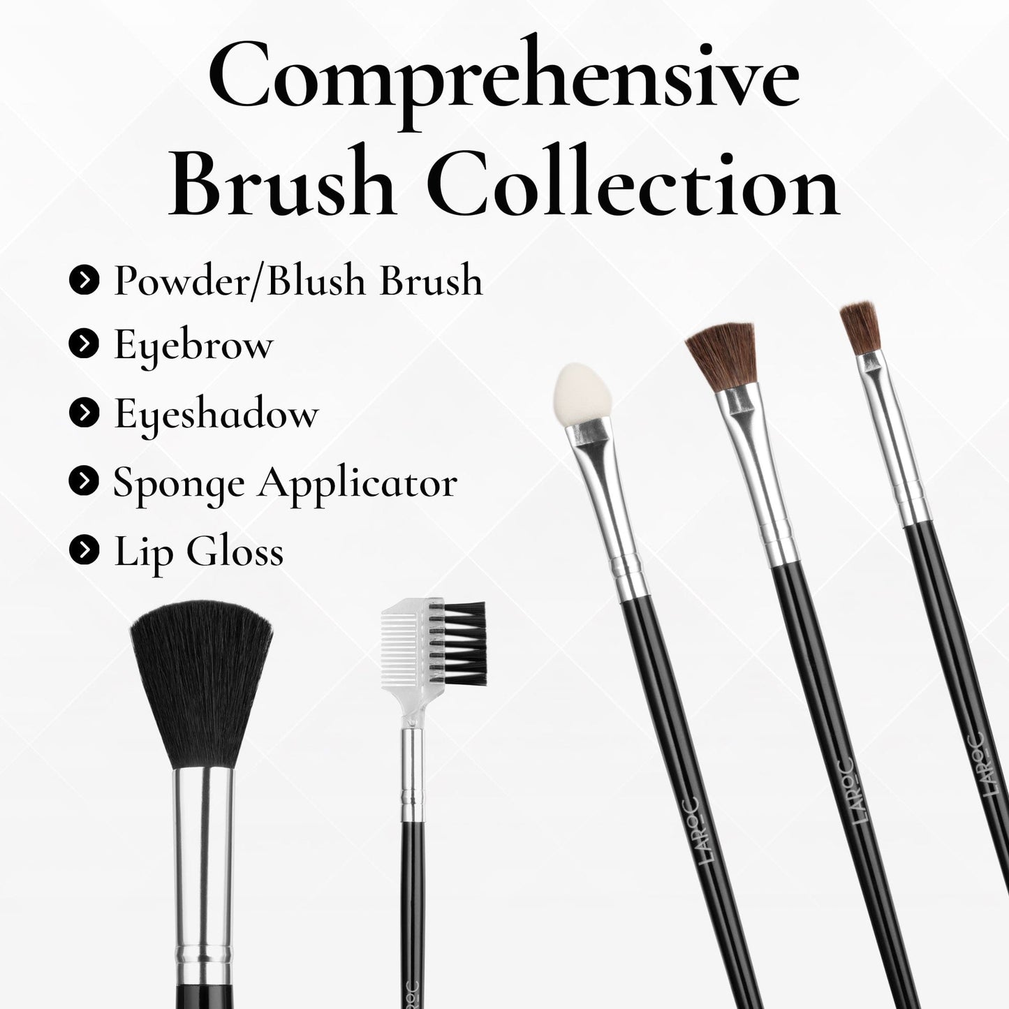 5 Piece Beginners Brush Set