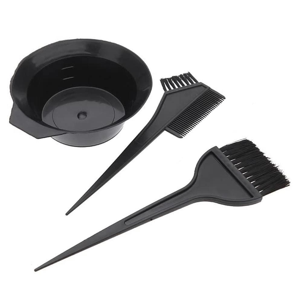 Hair Dye Brush & Bowl Set - LaRoc 3 Piece