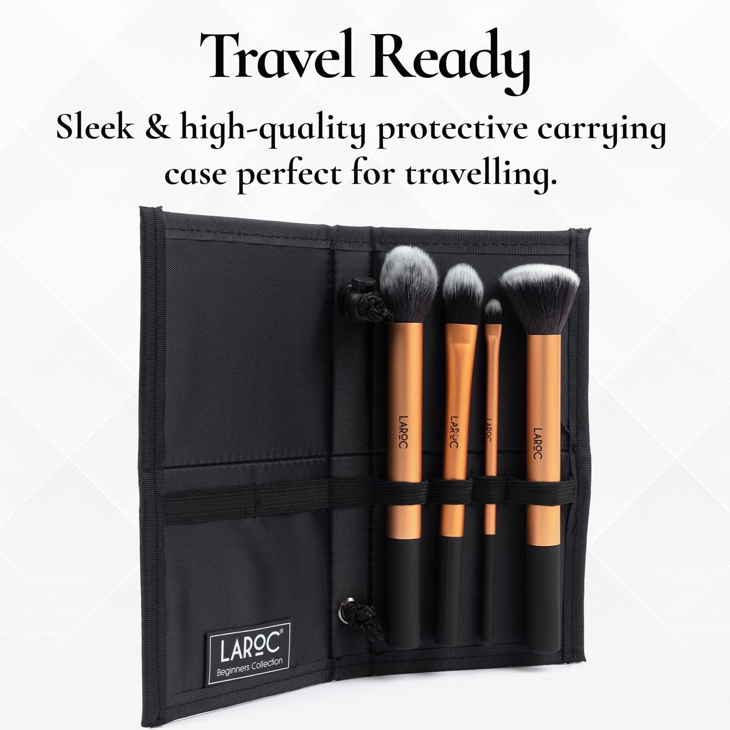 LaRoc 'Beginners Collection’ Makeup Brush Set - 4 Pieces