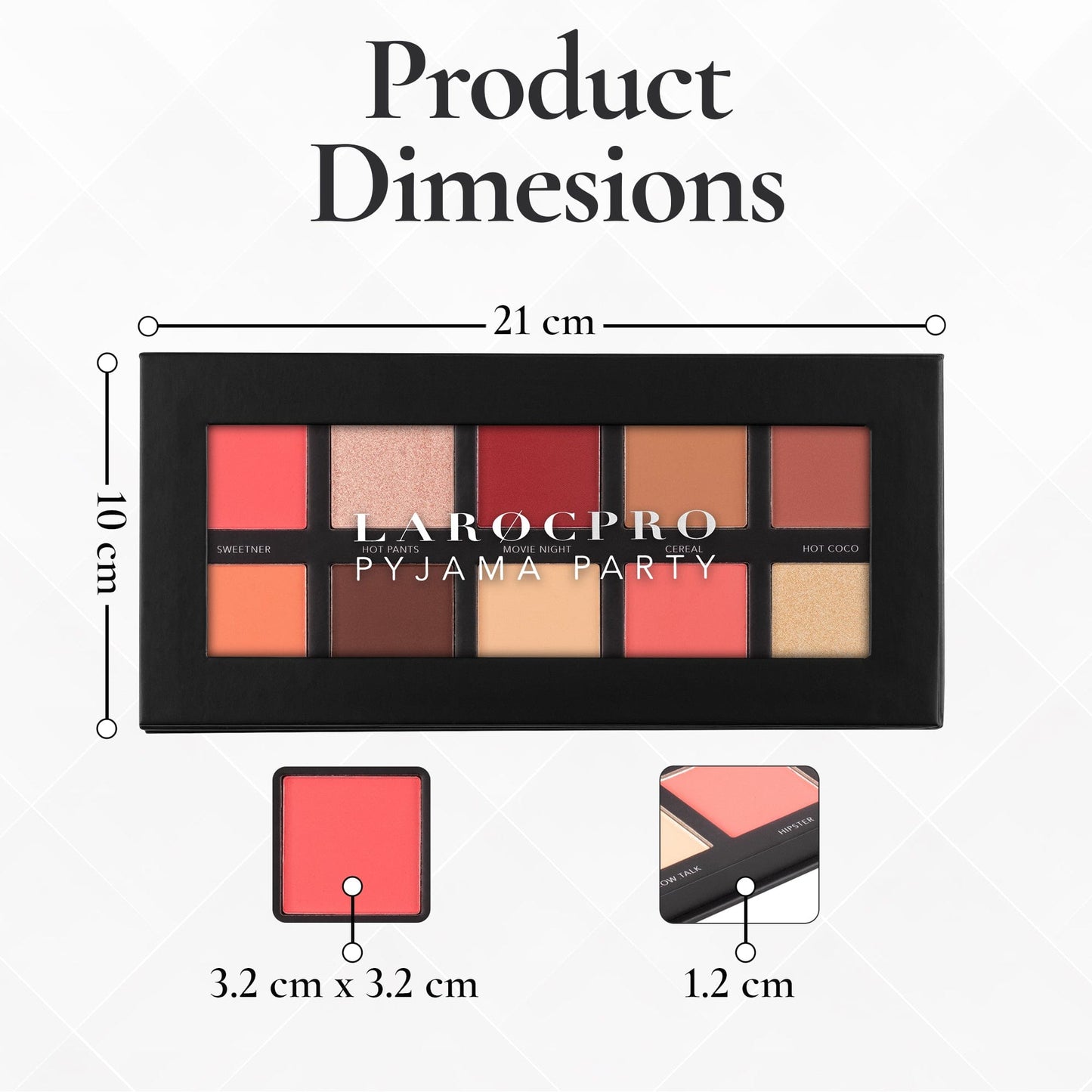 PRO PrPyjama Party - Nude Eyeshadow Palette Matte & Metallic