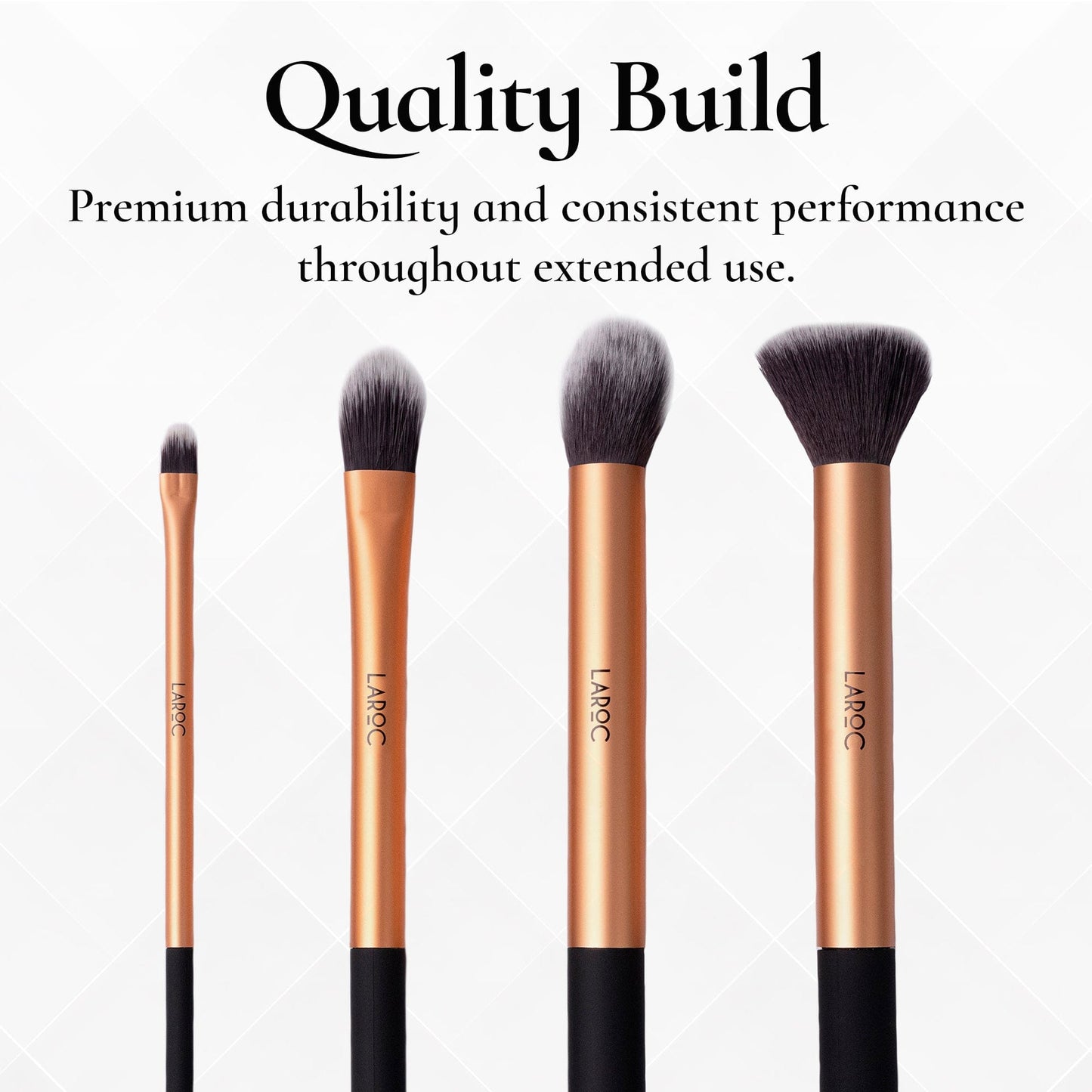 LaRoc 'Beginners Collection’ Makeup Brush Set - 4 Pieces