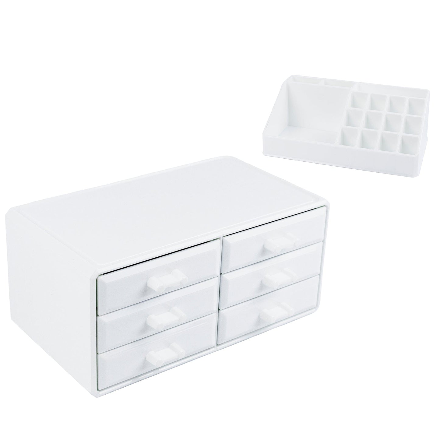 LaRoc Cosmetic Organiser - White