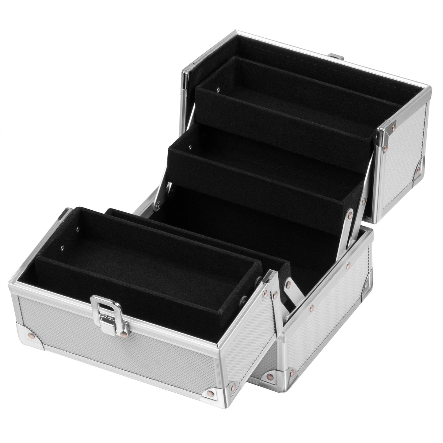 Makeup Case - Small, Aluminium - Laroc