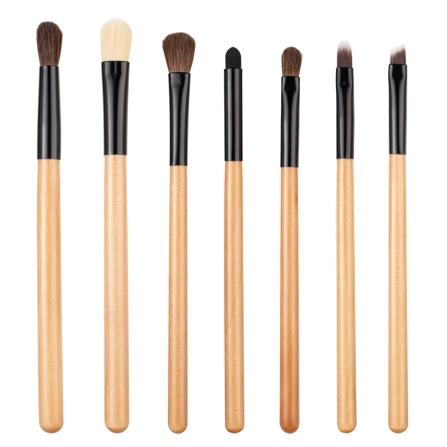 9 Piece Bamboo Brush Set